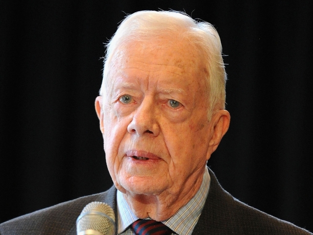 Jimmy Carter hospitalized after collapsing from dehydration Jimmy Carter hospitalized after collapsing from dehydration